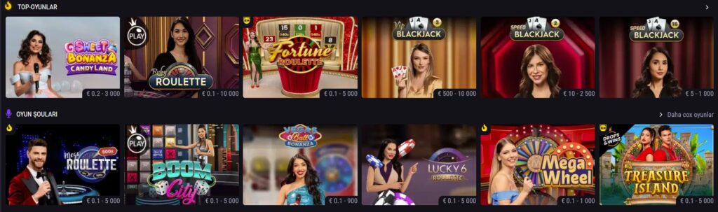 Betandreas canlı casino və real dilerlərlə oyun təcrübəsi